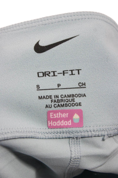 Nike Women Athletic Skort Blue Nylon Short Size S