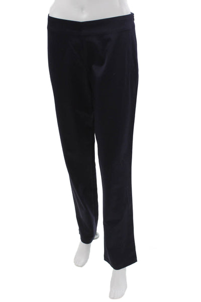 Roberta Freymann Womens Black Dress Pants Zip Size L