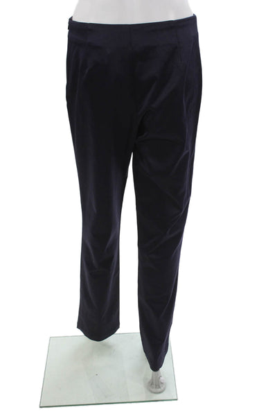 Roberta Freymann Womens Black Dress Pants Zip Size L