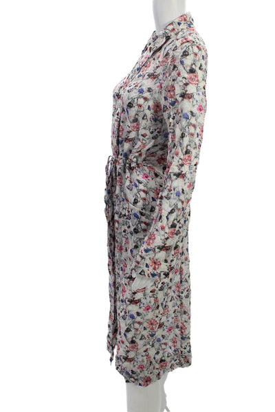 Rag & Bone Womens Shirt Dress Multicolor Collared Long Sleeve Size 2