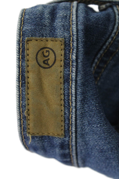 Adriano Goldschmied Womens Skinny Jeans Blue Low Rise Size 27