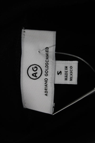 Adriano Goldschmied Womens Basic Black Turtleneck Long Sleeve T-Shirt Size S