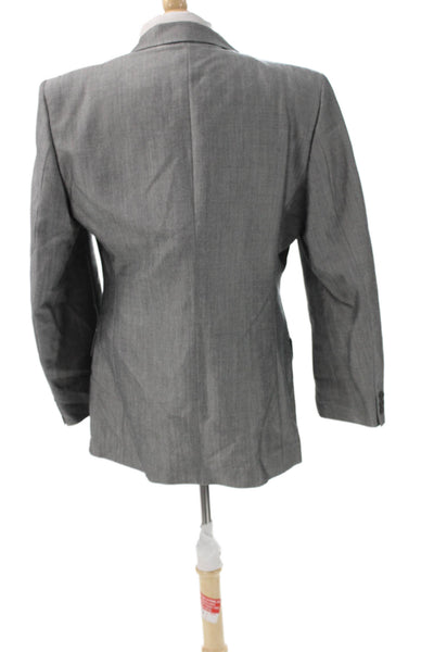 Alexandre Mens Blazer Wool Blend Solid Size 42