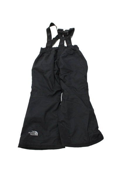 The North Face® Girls Sleeveless Zippered Straight Overalls Black Size XS