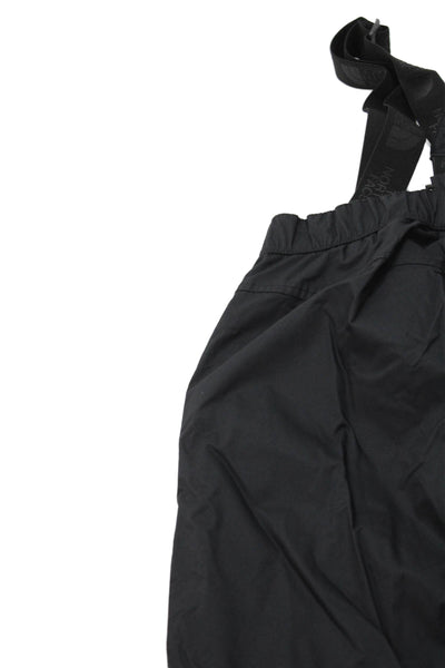 The North Face® Girls Sleeveless Zippered Straight Overalls Black Size M