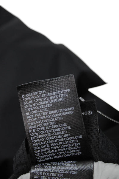 The North Face® Girls Sleeveless Zippered Straight Overalls Black Size M