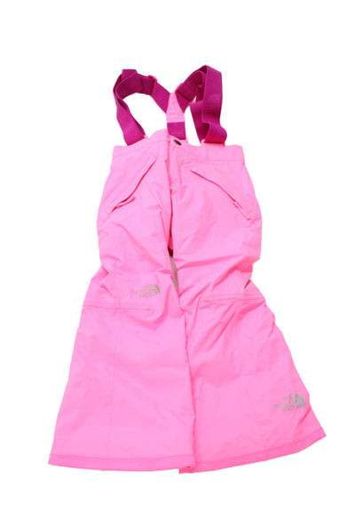 The North Face® Girls Sleeveless Zippered Straight Overalls Pink Size 2XS