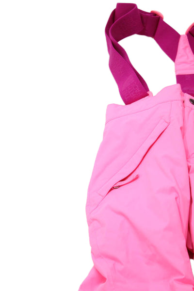 The North Face® Girls Sleeveless Zippered Straight Overalls Pink Size 2XS