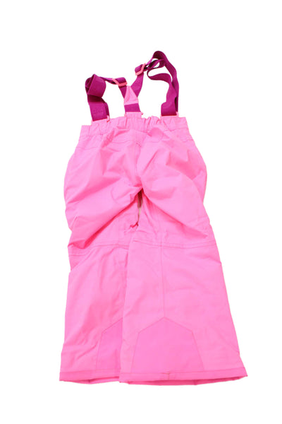 The North Face® Girls Sleeveless Zippered Straight Overalls Pink Size 2XS