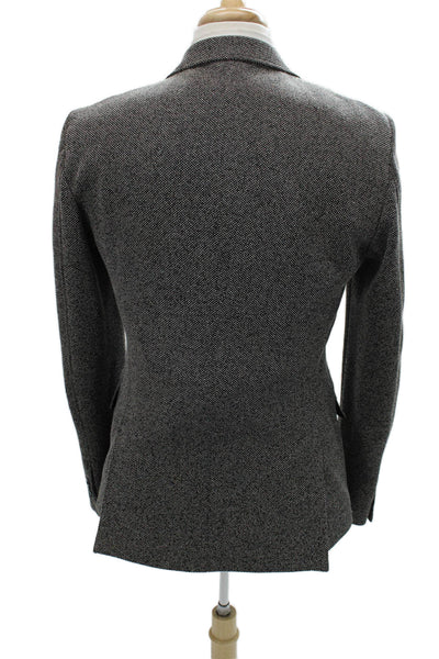 Zara Mens Gray Polyester Jacket Size 40