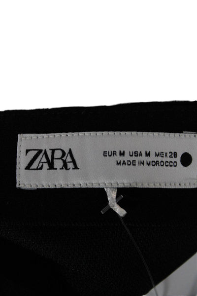 Zara Women Mini Skirt Short Polyester Blend Size M