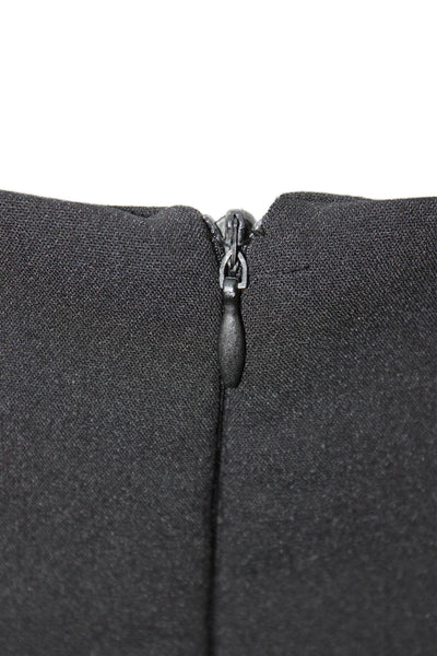 MNG Women Mini Skirt Black Polyester Blend Size 4