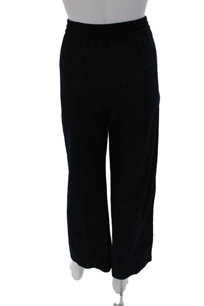 Zara Womens Solid Polyester Pants Inseam 32 Size M