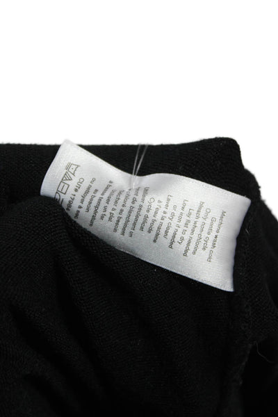Rag & Bone Womens Black Rayon Blend Knit Top Long Sleeve Size 2XS