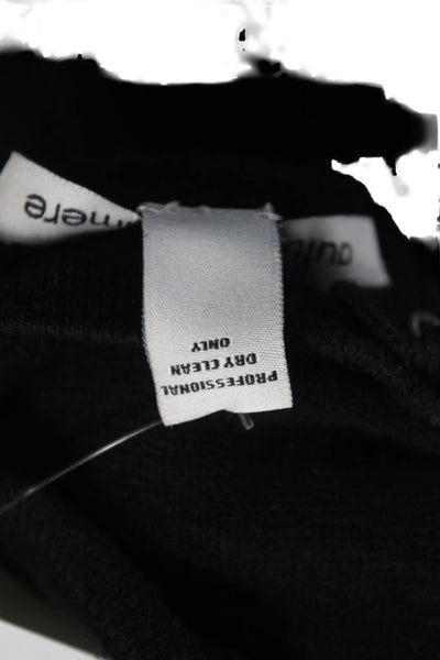 Autumn Cashmere Womens Black Cashmere Blend Sleeveless Knit Top Size XS