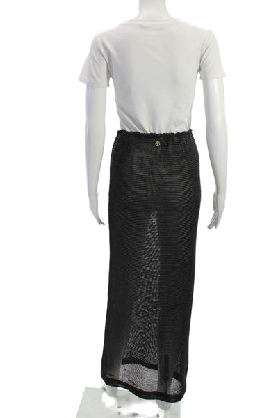 Bananhot Womens Coverup Swimwear Black Polyester Solid Size XS