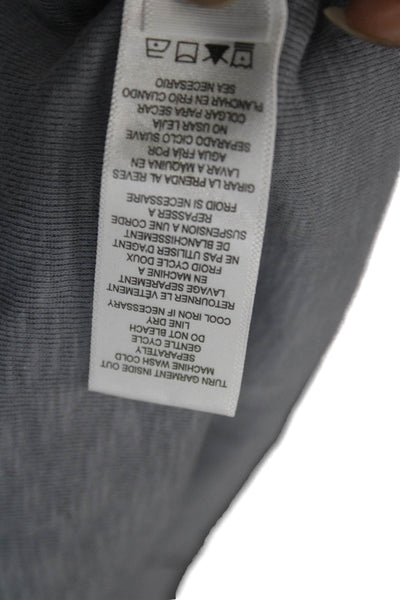 Splendid Women Basic Cotton Crew Neck Sleeveless Tank Gray Size S