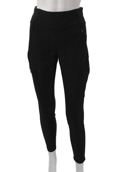 Athleta Womens Black Ankle Leggings Size 4