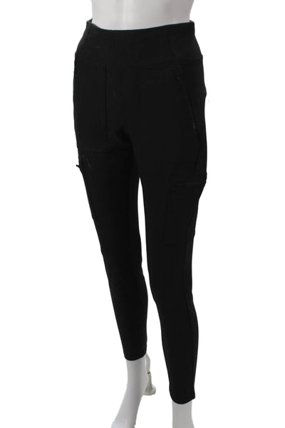 Athleta Womens Black Ankle Leggings Size 4