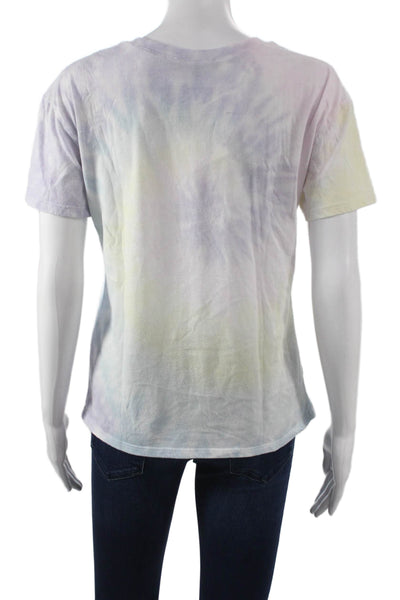 Generation Love Women Basic T-Shirt Multicolor Tie-Dye Size S