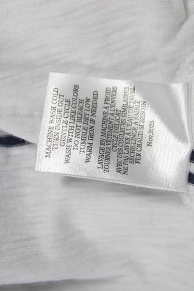 Z Supply Women Basic Sleeveless V-Neck Striped Cotton Tank Size XS
