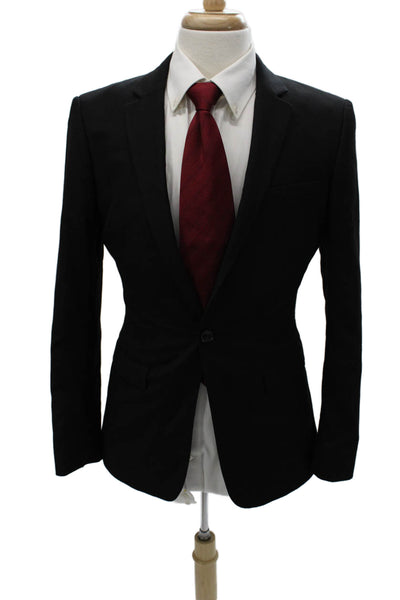 Topman Mens Black Blazer Size 38