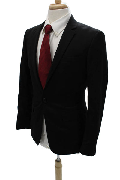 Topman Mens Black Blazer Size 38