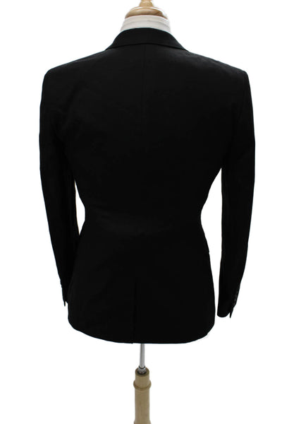 Topman Mens Black Blazer Size 38