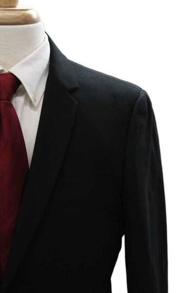 Sandro Mens Black Wool Blazer Size 50
