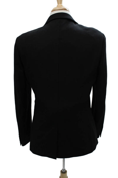 Sandro Mens Black Wool Blazer Size 50