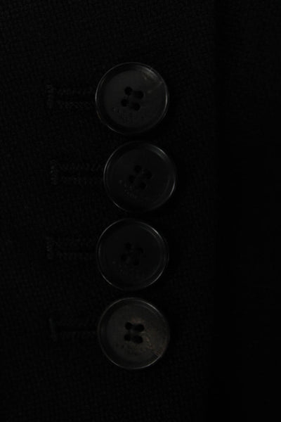 Sandro Mens Black Wool Blazer Size 50