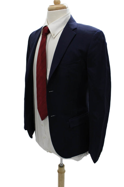 Jil Sander Mens Wool Blue Blazer Size 46