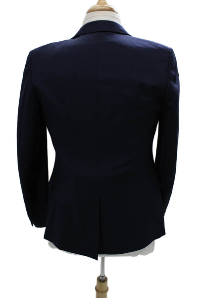Jil Sander Mens Wool Blue Blazer Size 46