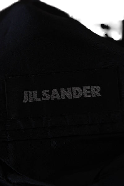 Jil Sander Mens Wool Blue Blazer Size 46