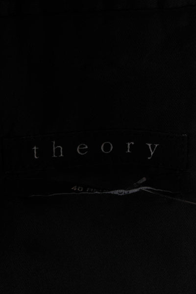 Theory Mens Blazer Virgin Wool Blue Solid Size 40