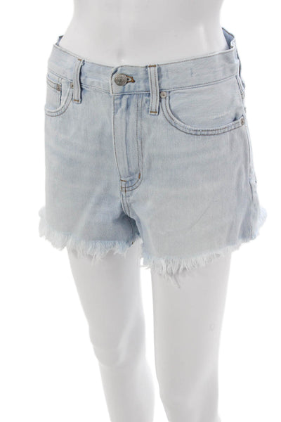 Madewell Womens Cutoff Denim Shorts Solid Size 26