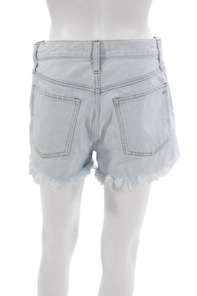 Madewell Womens Cutoff Denim Shorts Solid Size 26