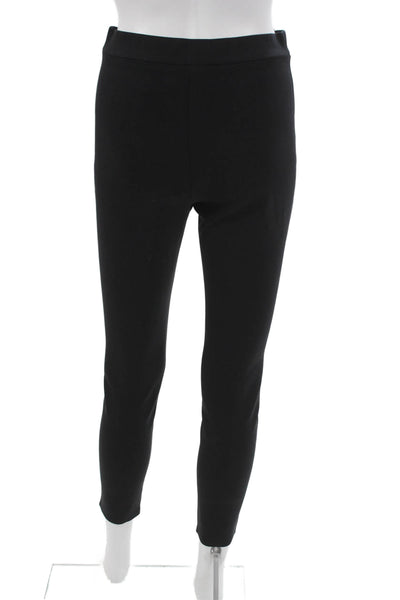 Theory Womens Ankle Leggings Black Polyamide Blend Solid Size S