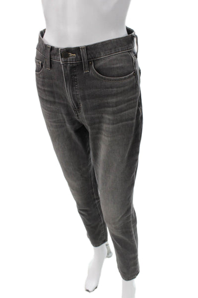 Banana Republic Women Skinny Gray Cotton Jeans Size 27
