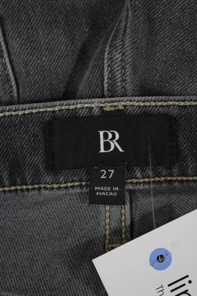 Banana Republic Women Skinny Gray Cotton Jeans Size 27
