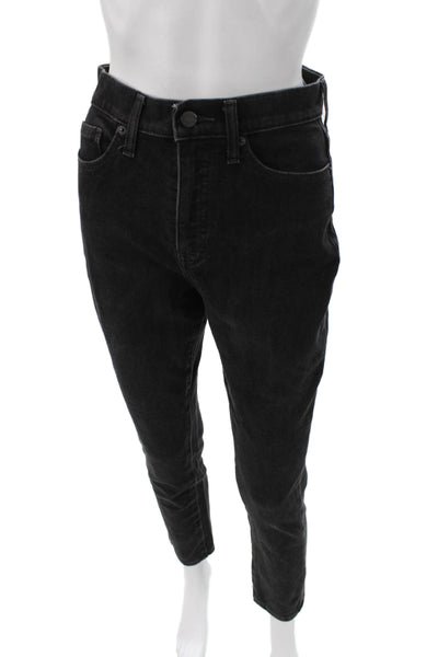 Banana Republic Women Black Skinny Jeans Low Rise Cotton Blend Size 27
