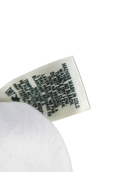 Bella Dahl Women White Square Neck Button Camisole 50% Cotton Size XS