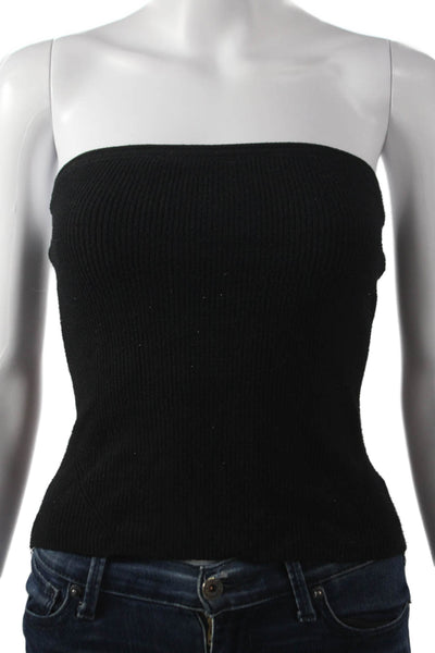Maeve Anthropologie Women Basic Off Shoulder Tank Black Size S