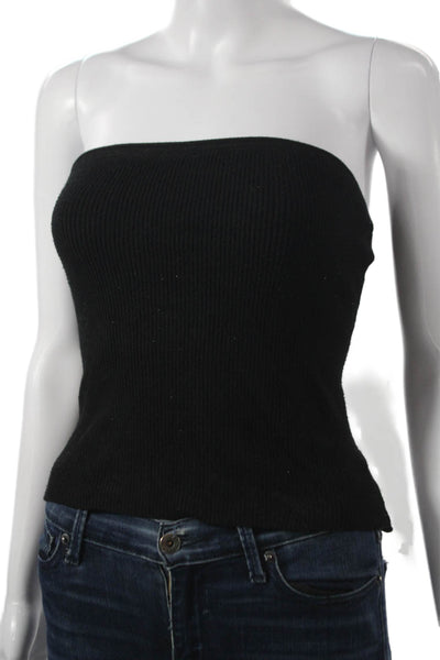Maeve Anthropologie Women Basic Off Shoulder Tank Black Size S
