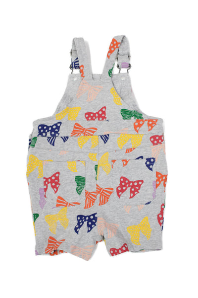 Stella McCartney Kids Girls Graphic Print Overall Gray Combo Size 24M