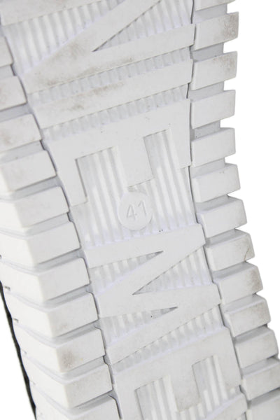 bernie mev. Womens Laser Cut Fern Slide On Sneakers Black Size 41 11