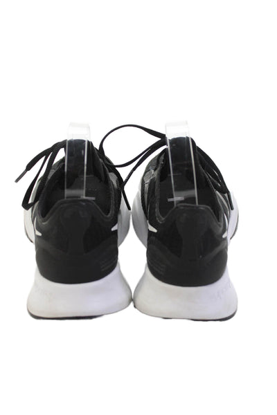 Nike Womens Lace Up Knit Mesh Superrep Running Sneakers Black White Size 6.5