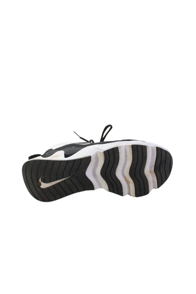 Nike Womens Lace Up Logo Nike RYZ 365 Running Sneakers Black White Size 6