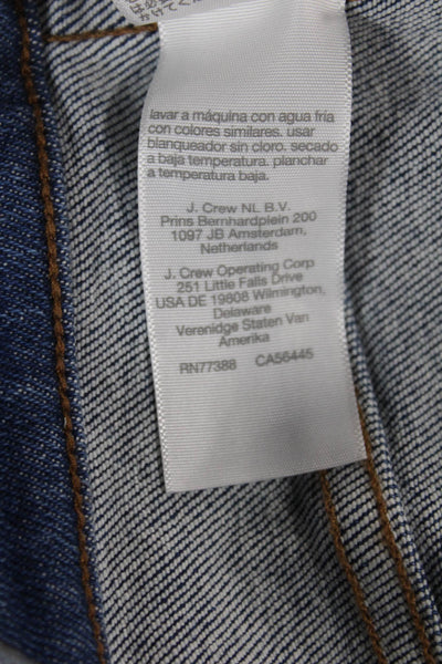 Madewell Womens Skinny Jeans Blue High Rise Cotton Blend Size 27