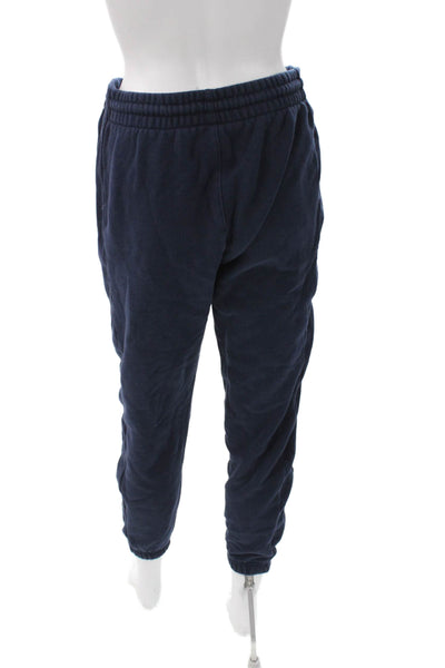 TNA Women Jogger Pants Blue Drawstring Cotton Blend Athleisure Size S